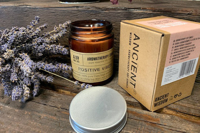Bougie d'aromathérapie - Paix