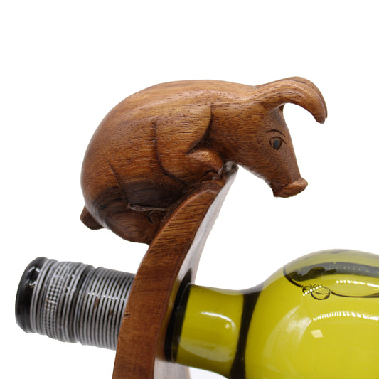 Porte-bouteille de vin - Cochon