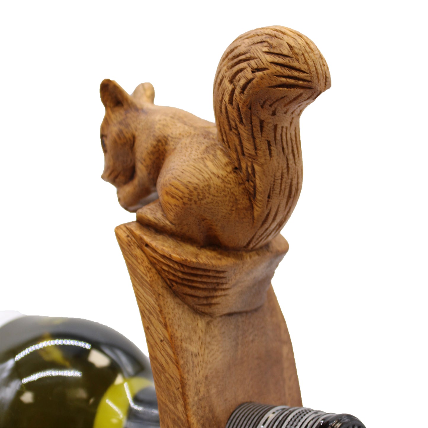 Porte-bouteille de vin - Écureuil