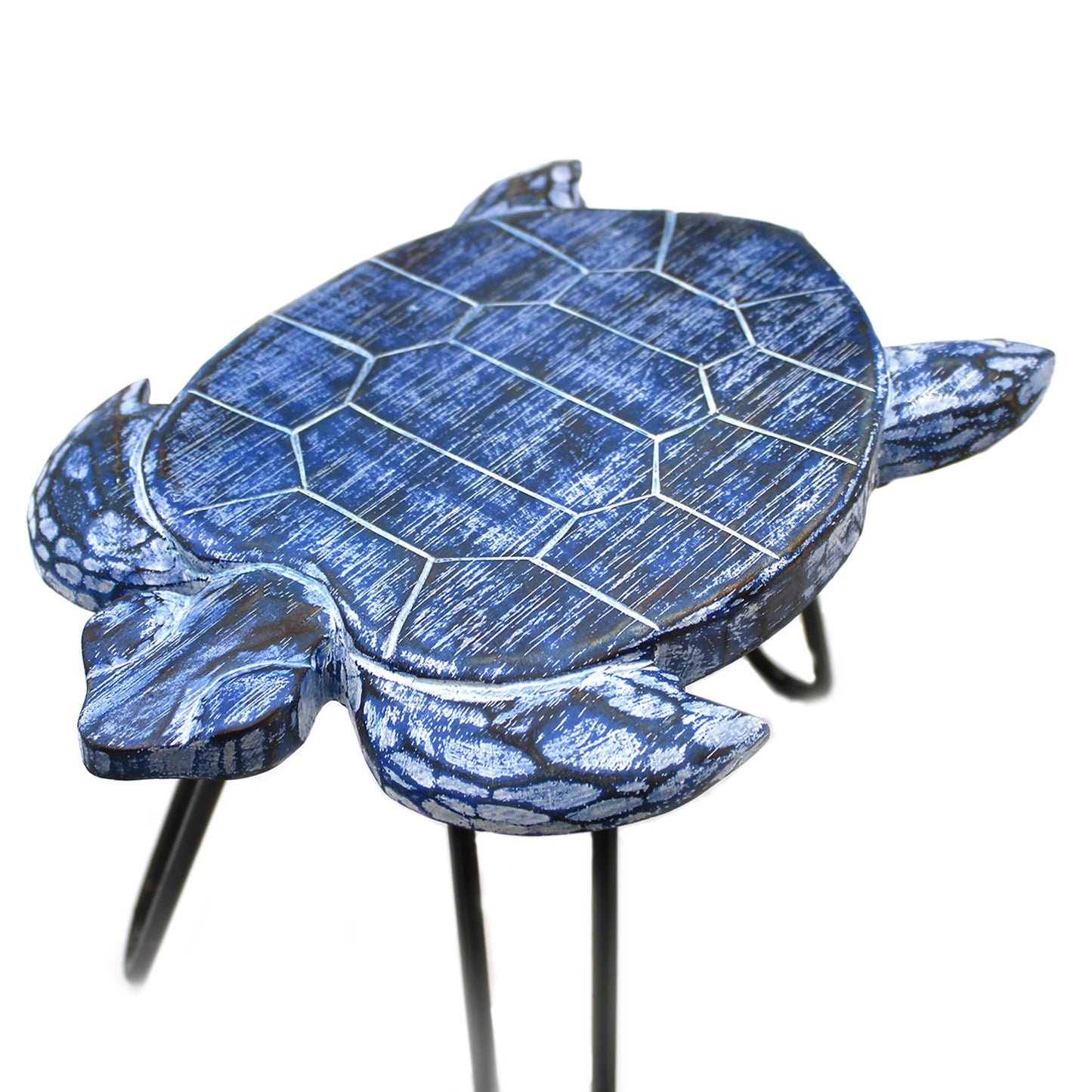Lot de 3 jardinières en bois d'Albasia - Tortues