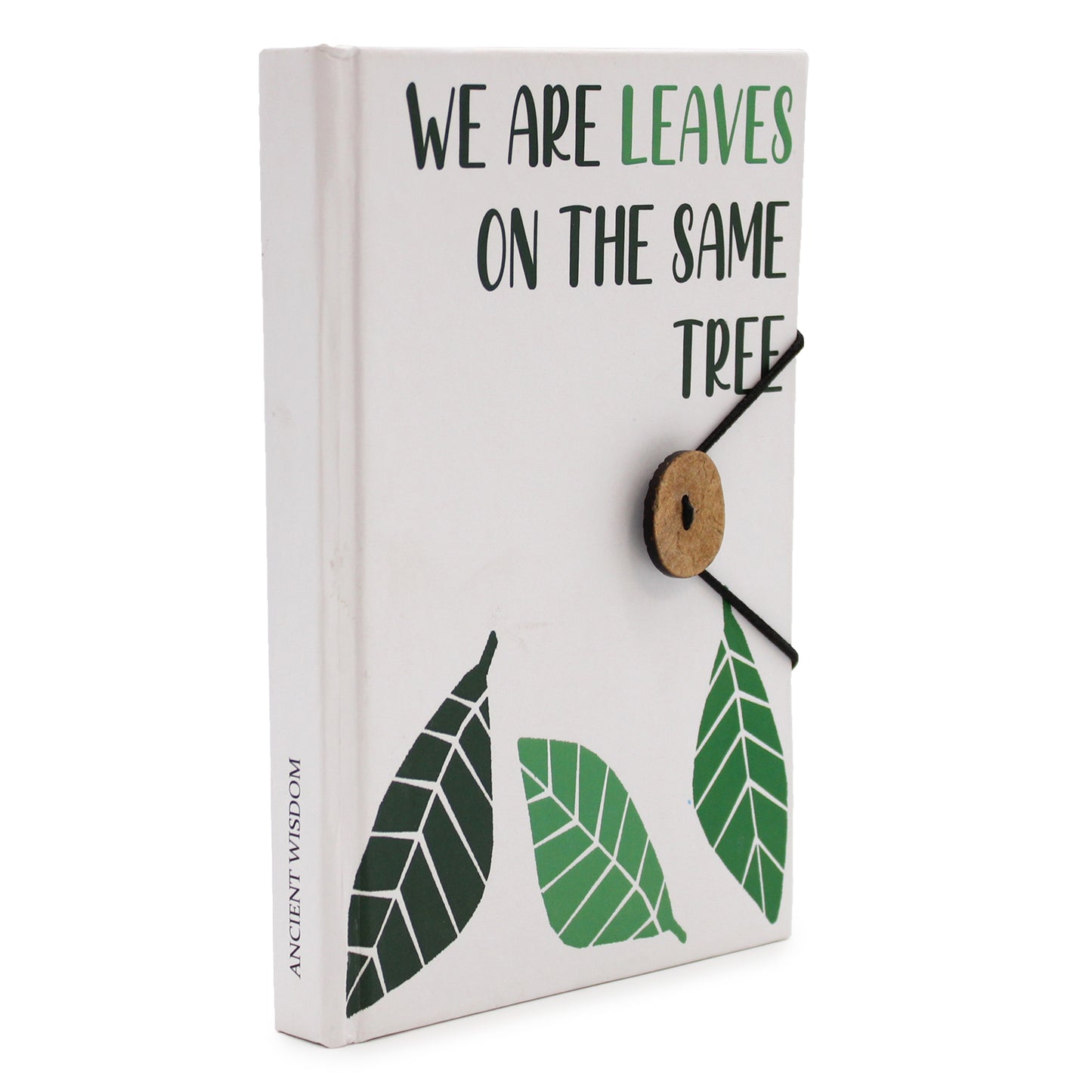 Petit carnet avec sangle - Feuilles sur le même arbre