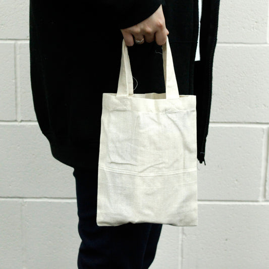 Petit sac en coton naturel 4oz 25x20cm