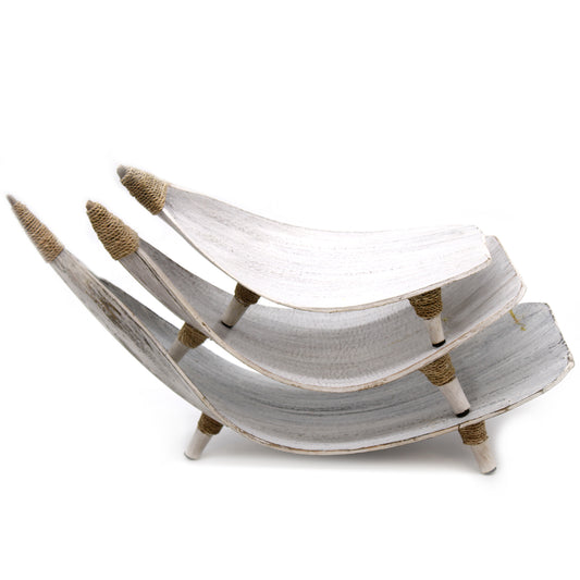 Ensemble de bols à fruits en feuille de coco - Adouci