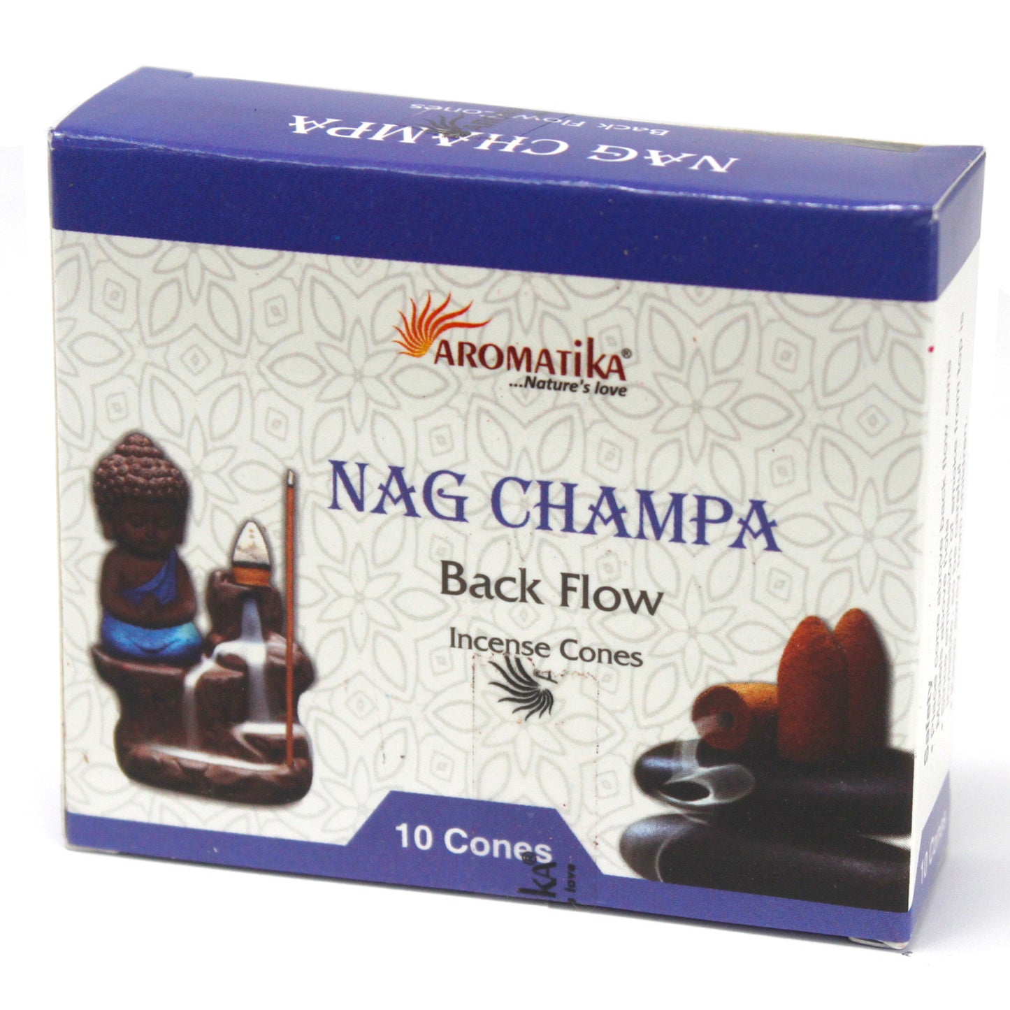 Cônes d'encens à reflux Aromatika - Nag Champa