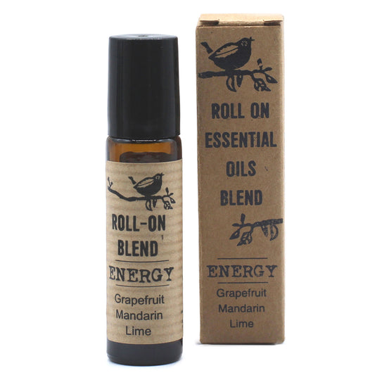 Huiles essentielles à bille 10 ml - Énergie