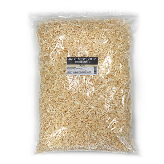 Papier Frissure ZigZag DeLux - Ivoire (1KG)