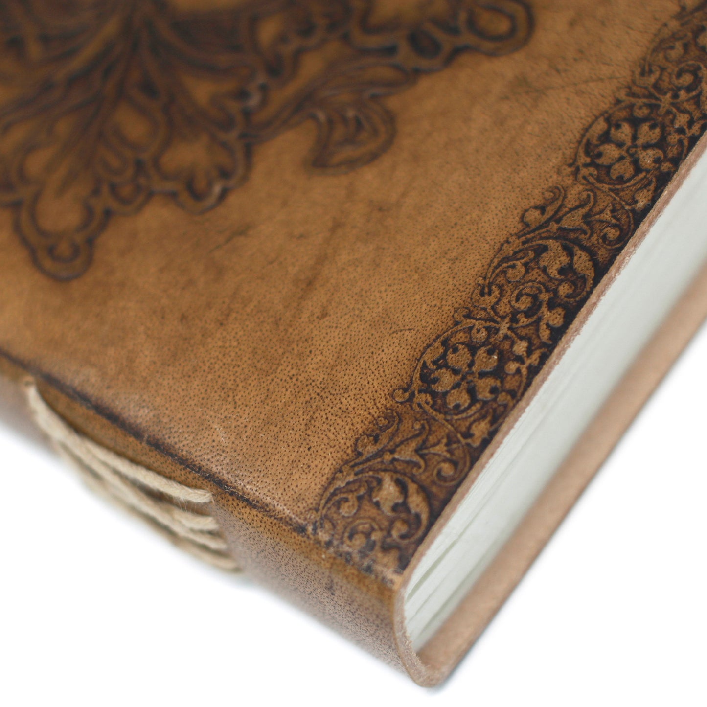Carnet Greenman en cuir