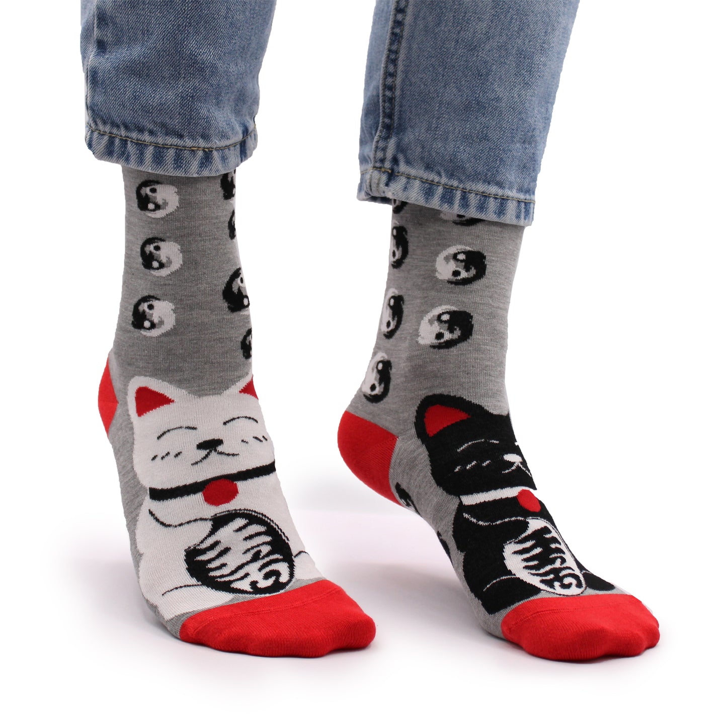 Chaussettes en bambou Hop Hare (P/M) - Lucky Cat