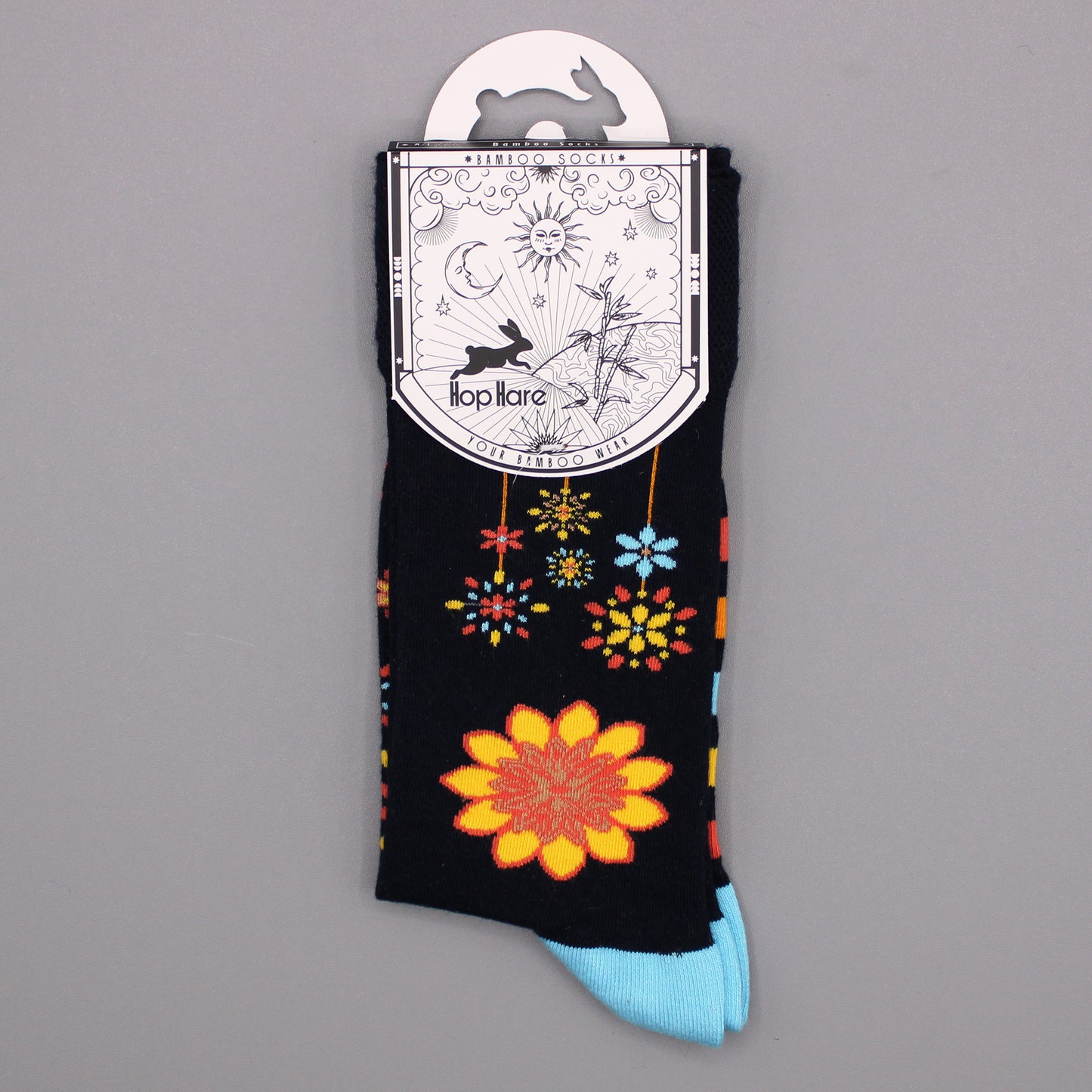 Chaussettes Hop Hare (41-46) - Fleurs Mandala