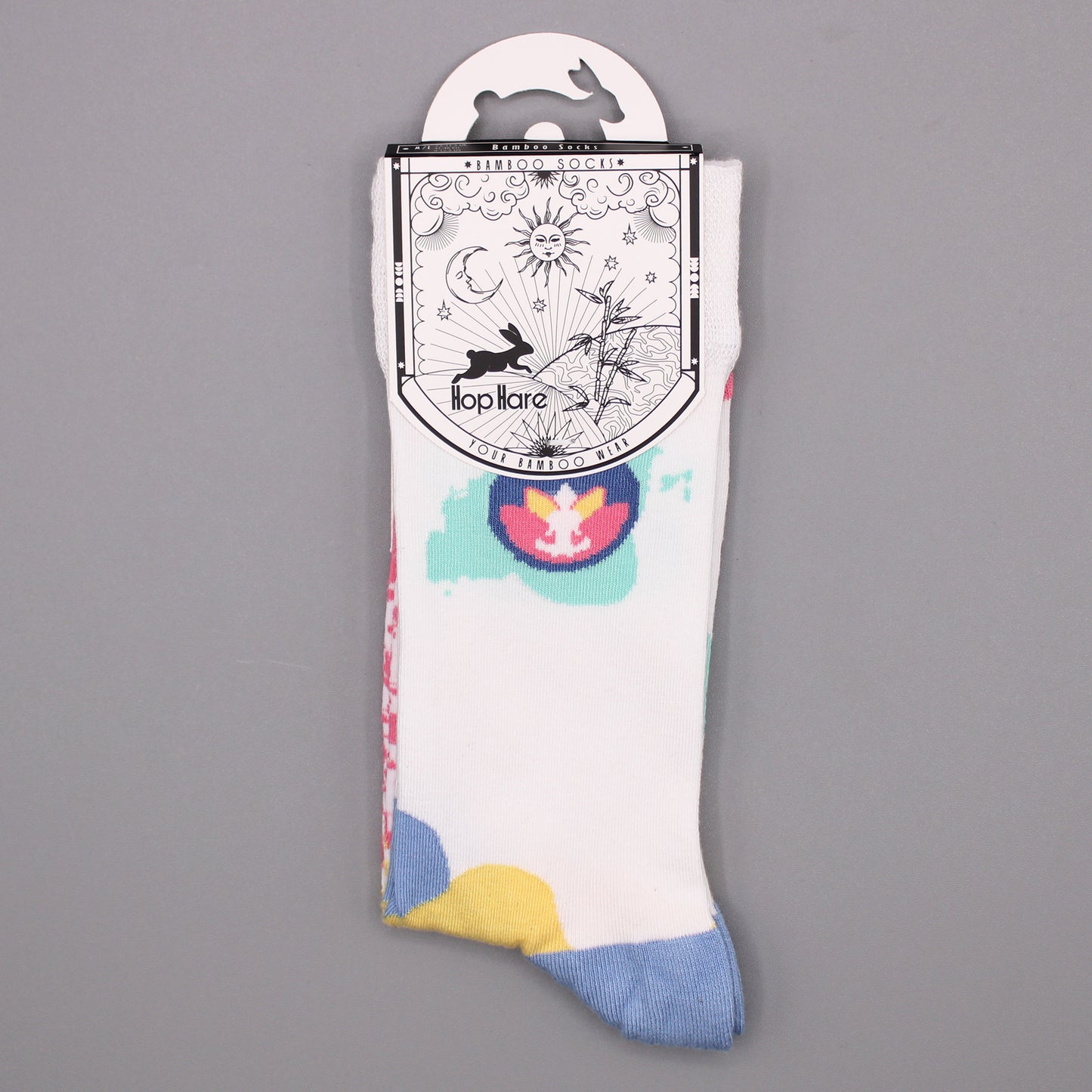 Chaussettes en bambou Hop Hare (P/M) - Méditation