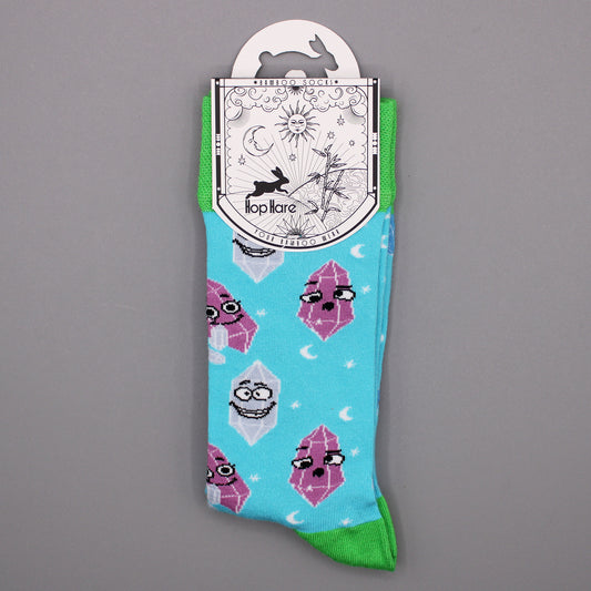 Chaussettes en bambou Hop Hare (P/M) - Lucky Stones