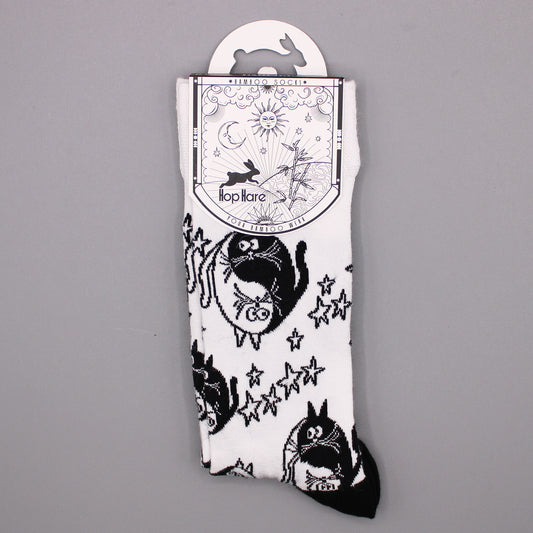 Chaussettes en bambou Hop Hare (P/M) - Ying Yang