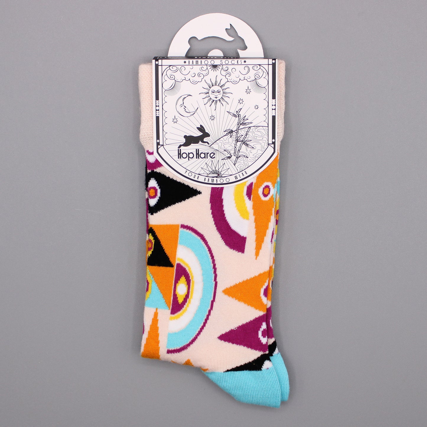 Chaussettes Hop Hare (41-46) - Œil psychédélique