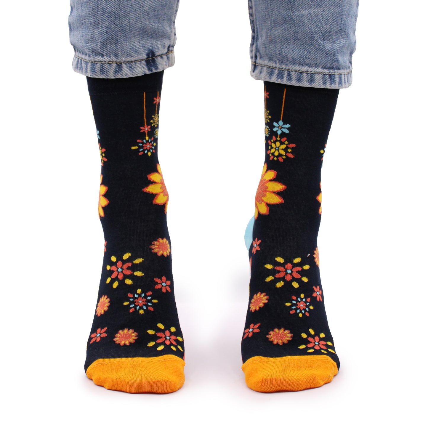 Chaussettes Hop Hare (41-46) - Fleurs Mandala