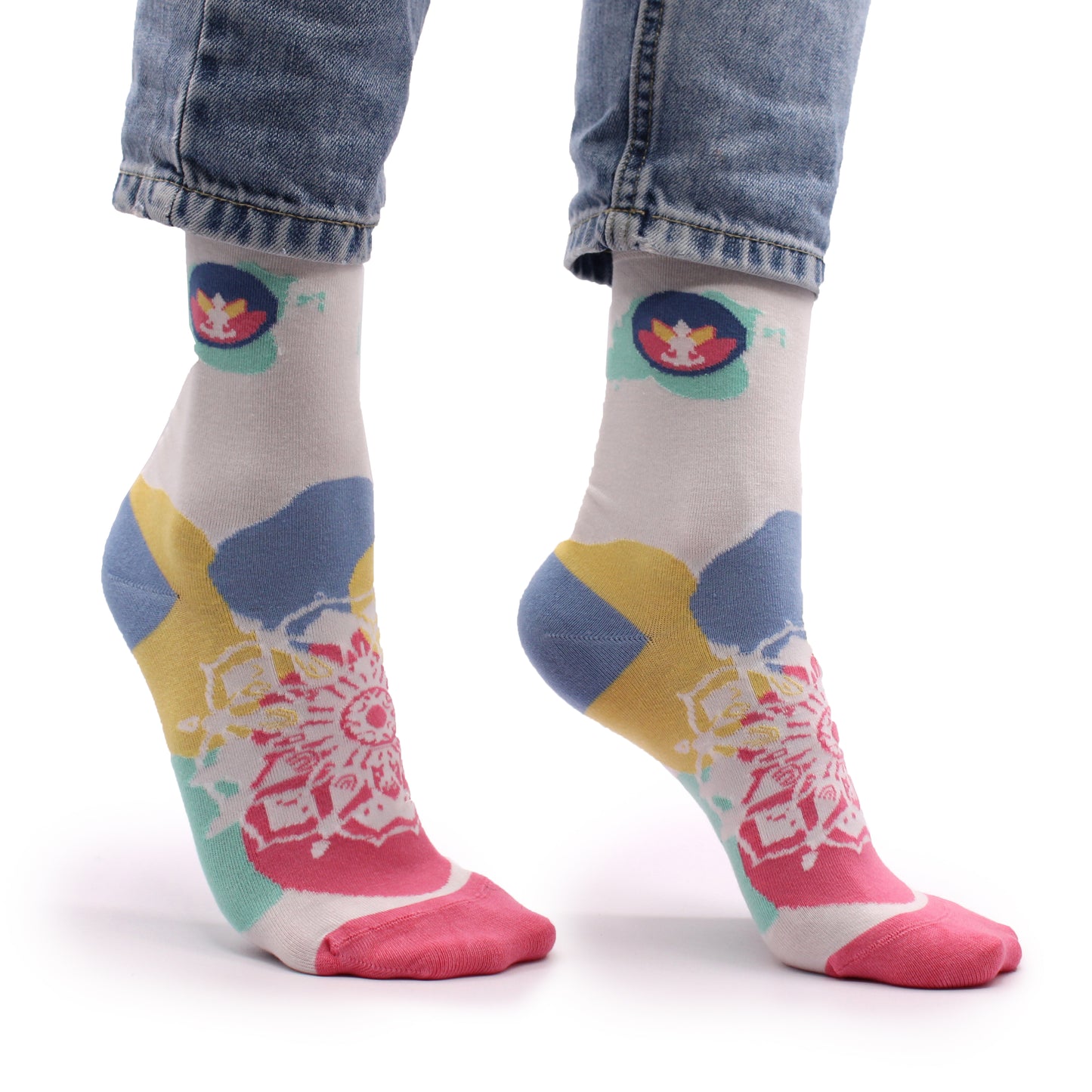 Chaussettes en bambou Hop Hare (P/M) - Méditation