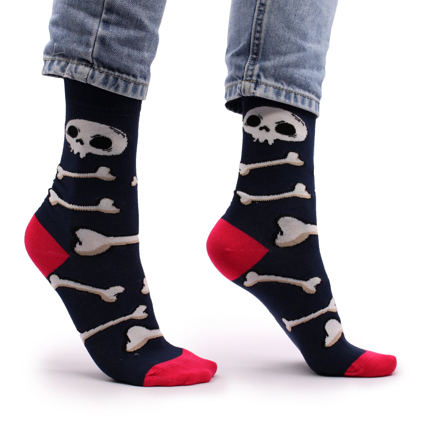 Chaussettes Hop Hare (41-46) - Crânes et os