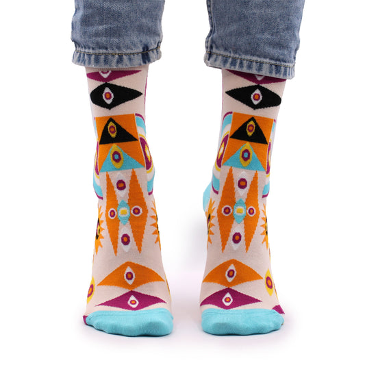 Chaussettes Hop Hare (41-46) - Œil psychédélique