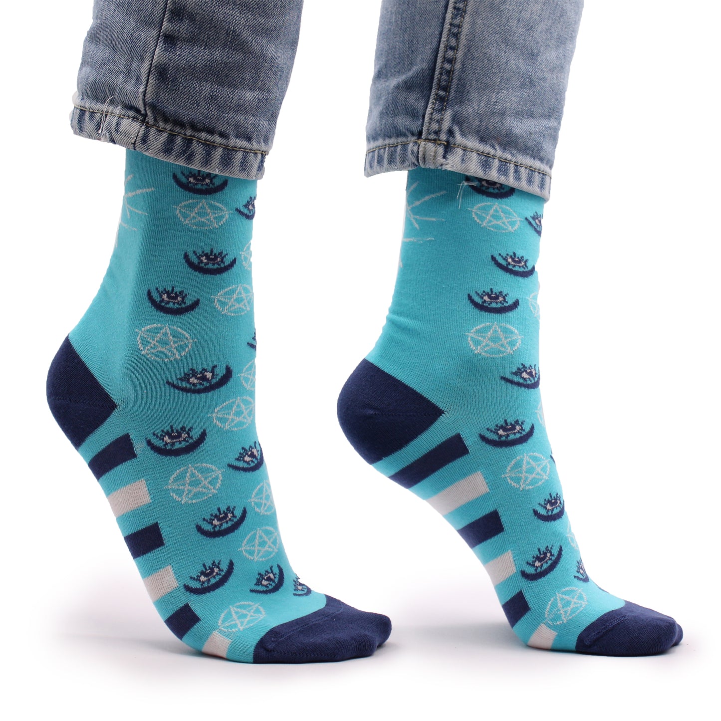 Chaussettes Hop Hare (41-46) - Pentagramme et œil