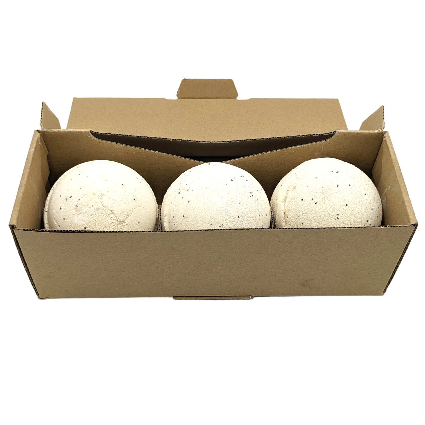 3 x bombes de bain à la vanille