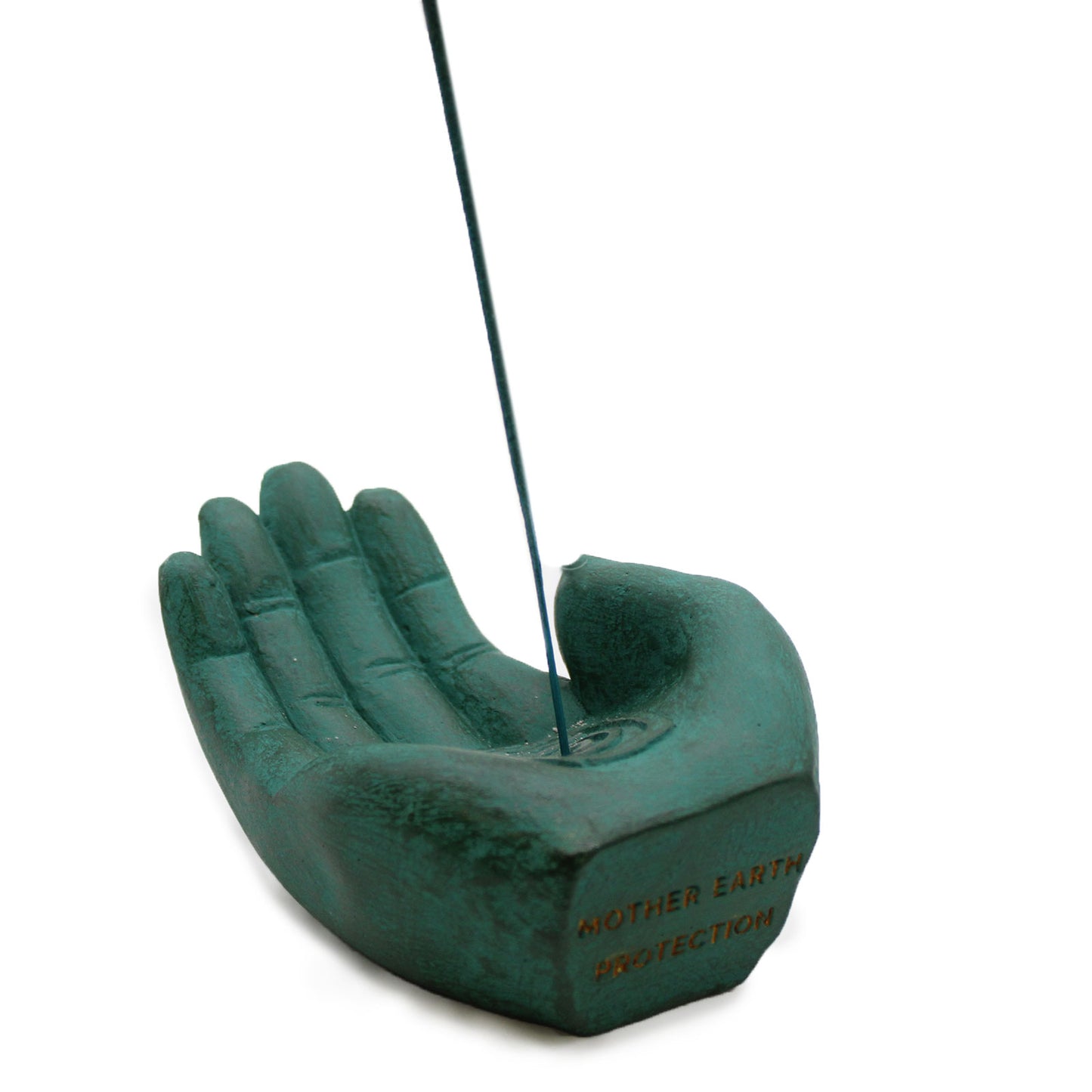 Brûleur d'encens - Terre protectrice (vert)