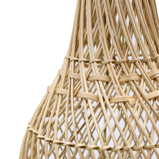 Lampe de table en rotin - Naturel