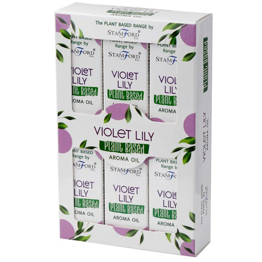 Huiles aromatiques végétales - Lys violet