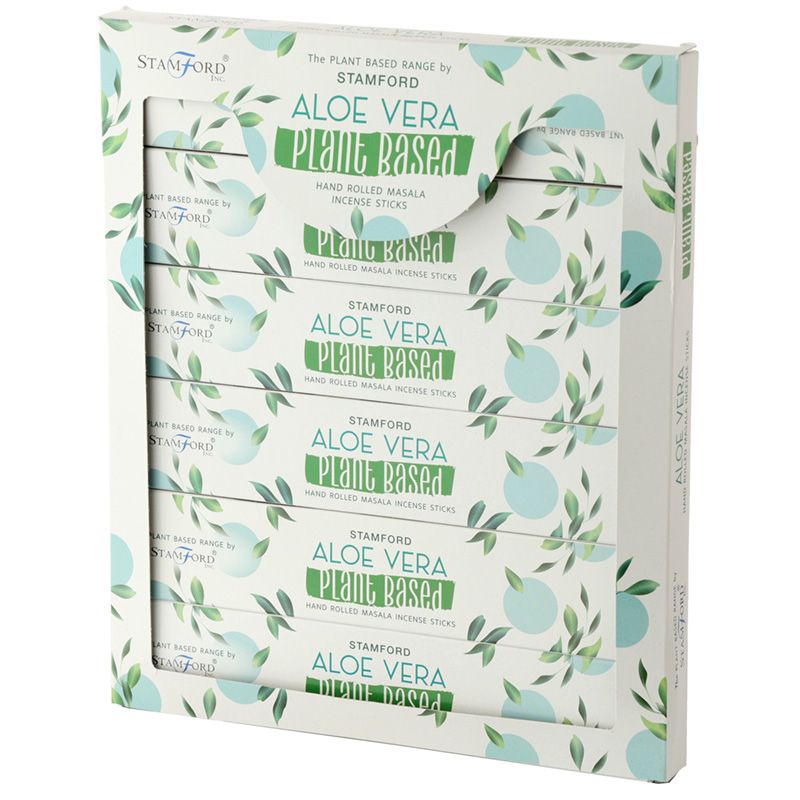 3 boîtes d'encens aux herbes Masala - Aloe Vera