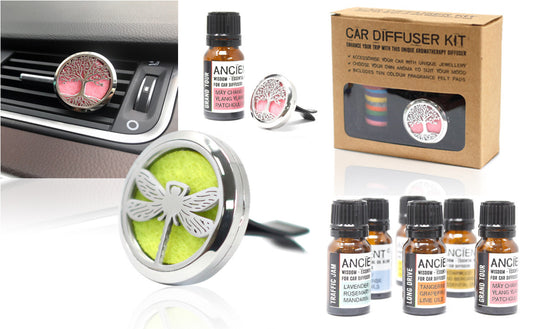 Huile essentielle pour diffuseur de voiture 10 ml - Plaisir de voyage