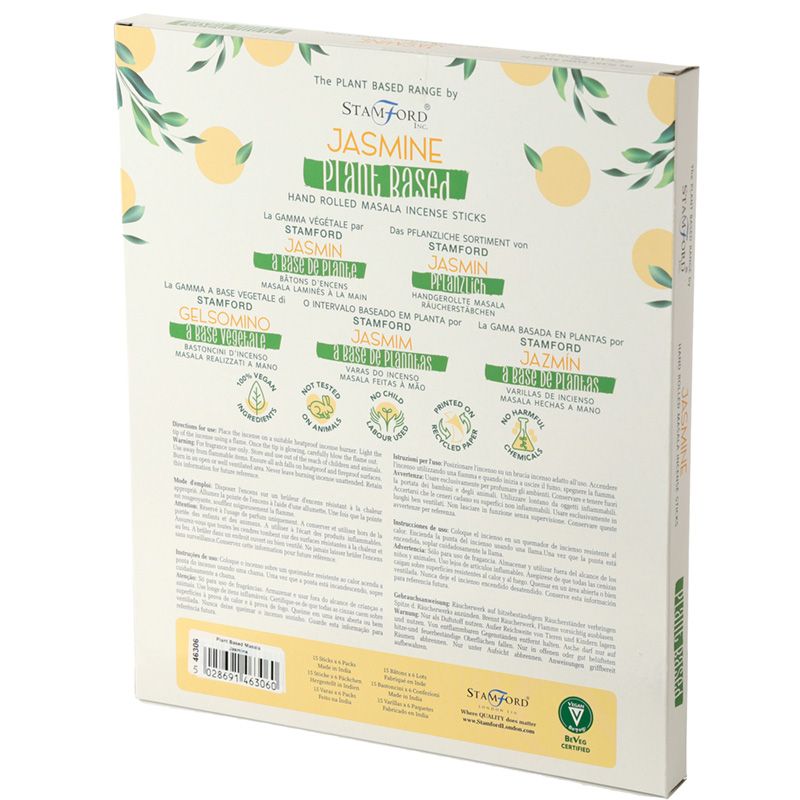 3 boîtes d'encens Herbal Masala - Jasmin