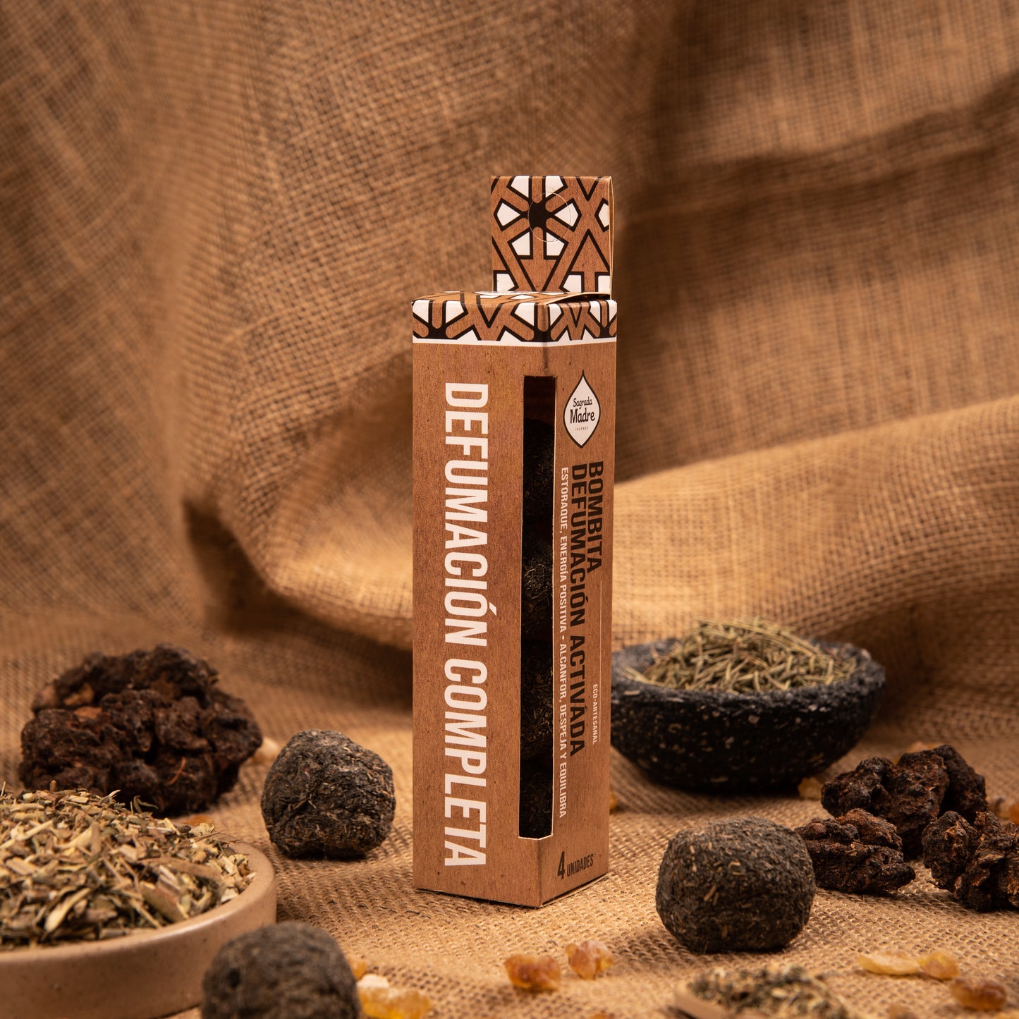 Boîte de 4 ampoules d'encens Comp