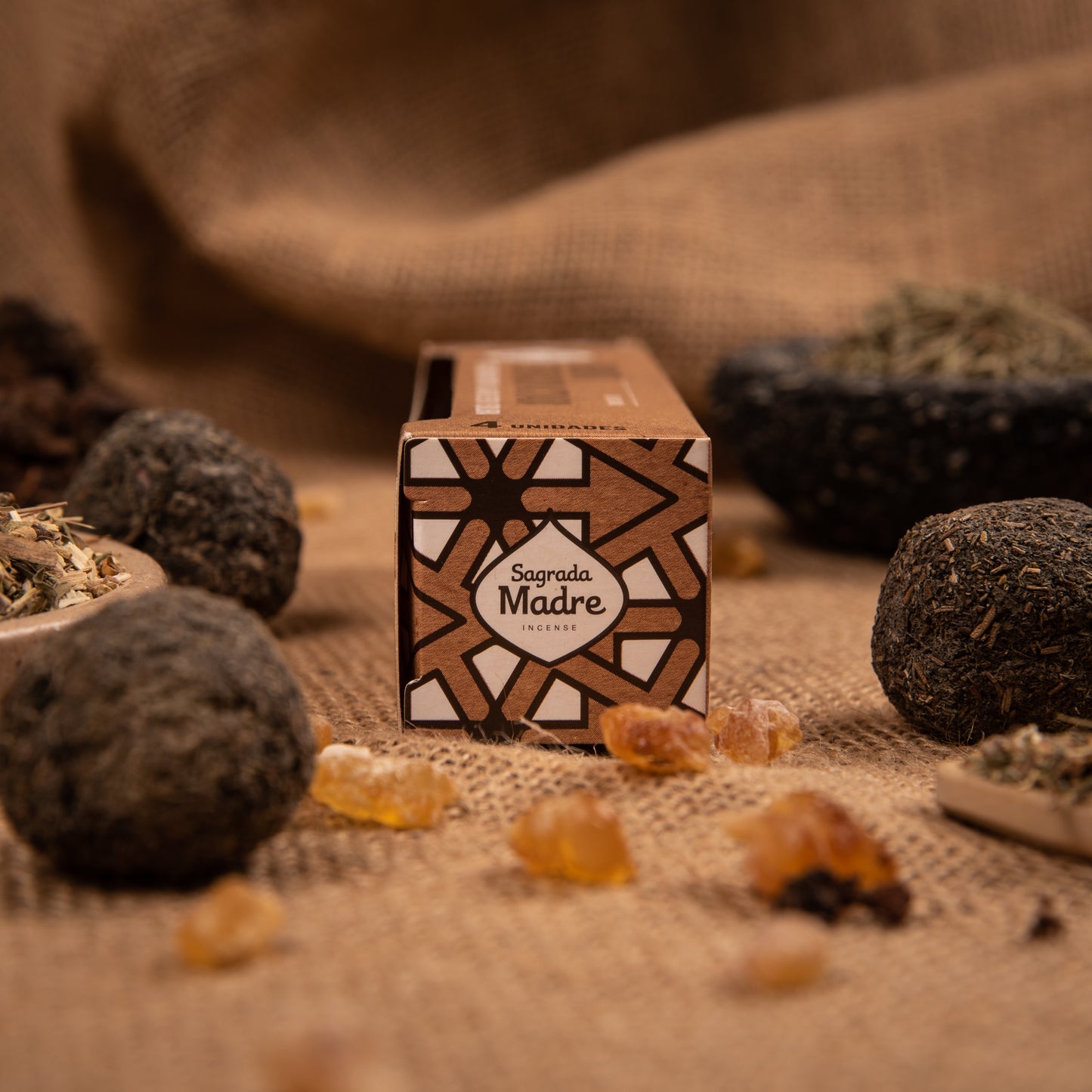 Boîte de 4 ampoules d'encens Comp