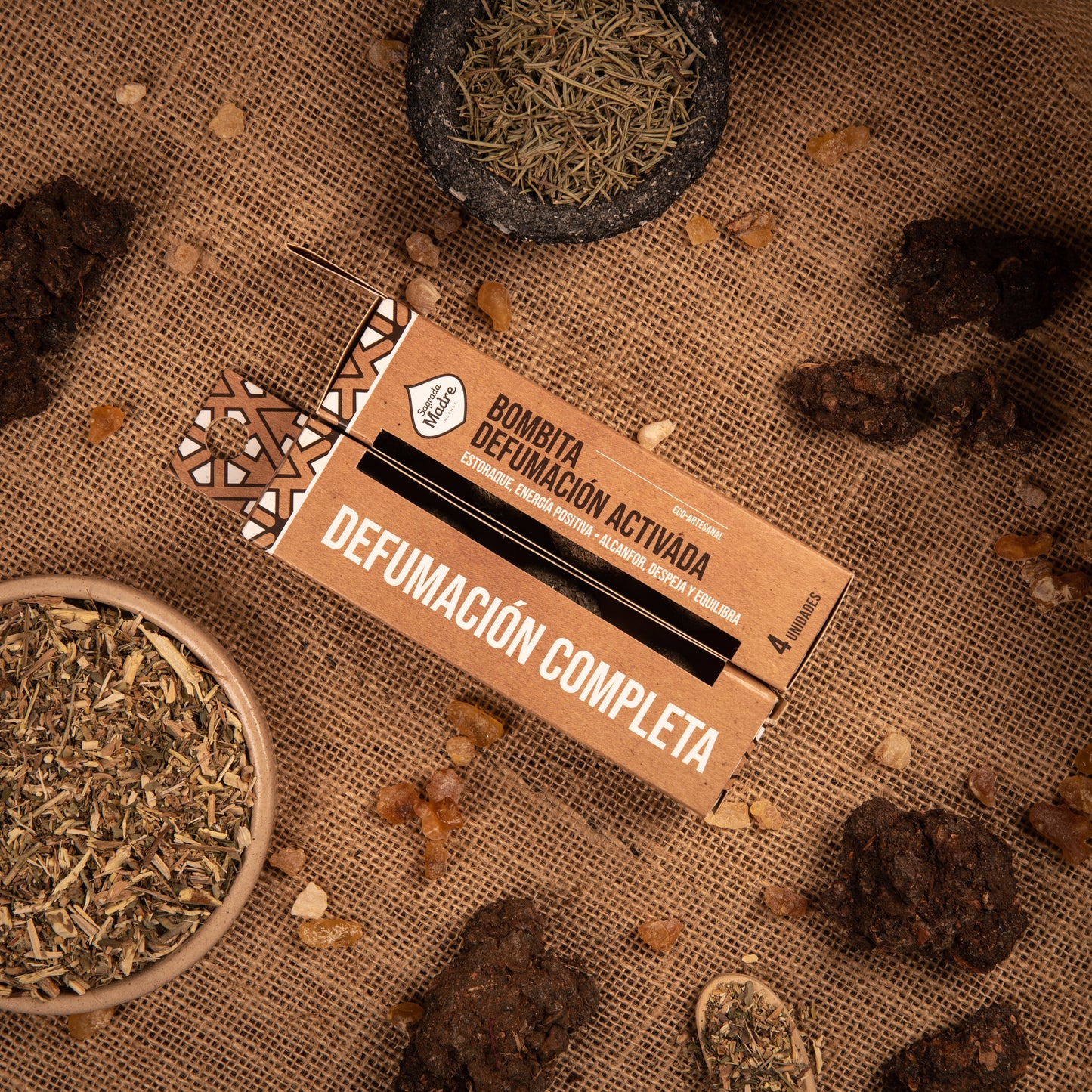 Boîte de 4 ampoules d'encens Comp