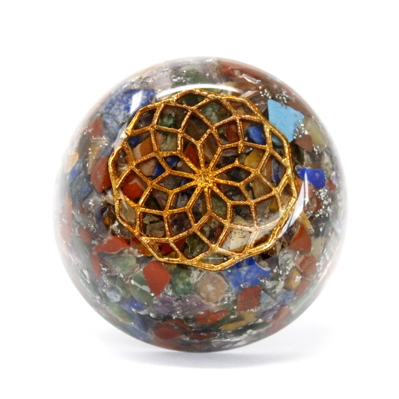 Orgonite de bureau - Plusieurs pierres