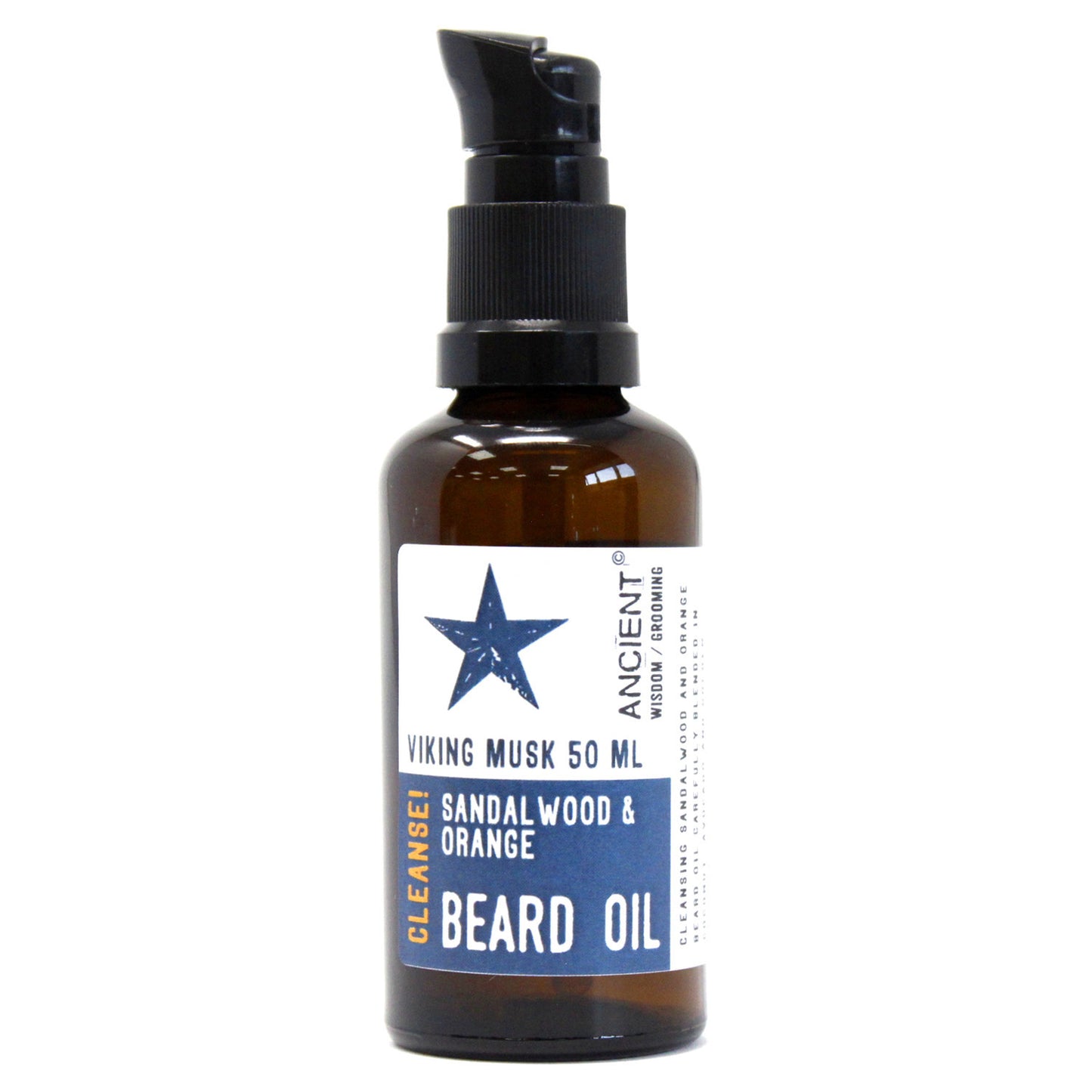 Huile à barbe 50 ml - Viking Musk - Propre !