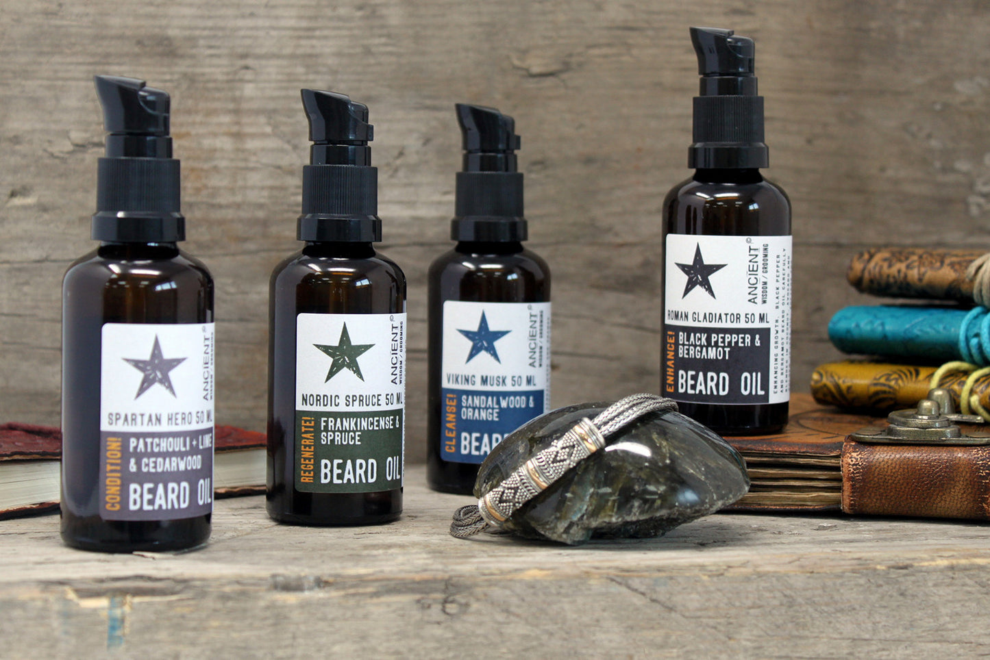 Huile à barbe 50 ml - Viking Musk - Propre !