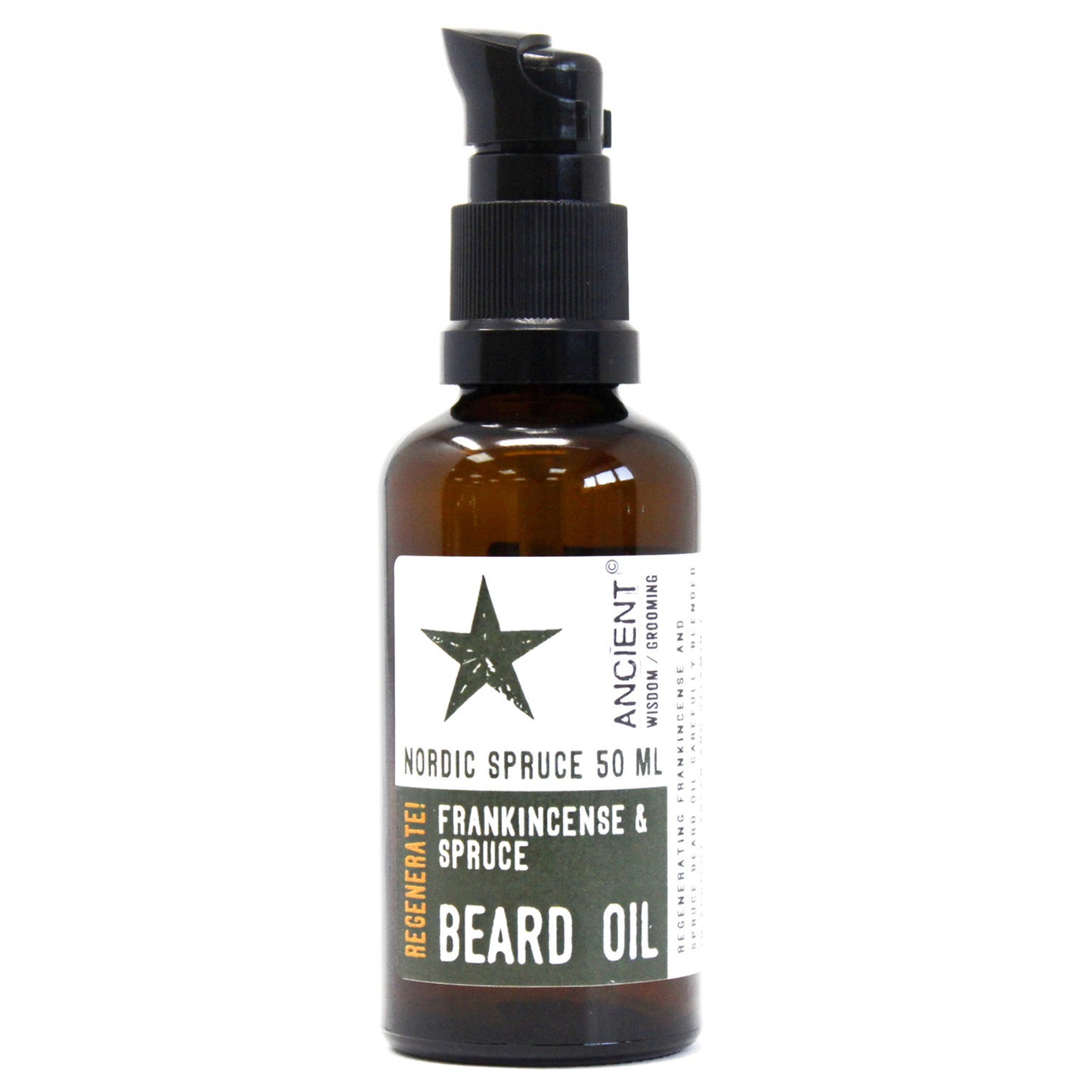 Huile à barbe 50 ml - Sapin nordique - Régénère !