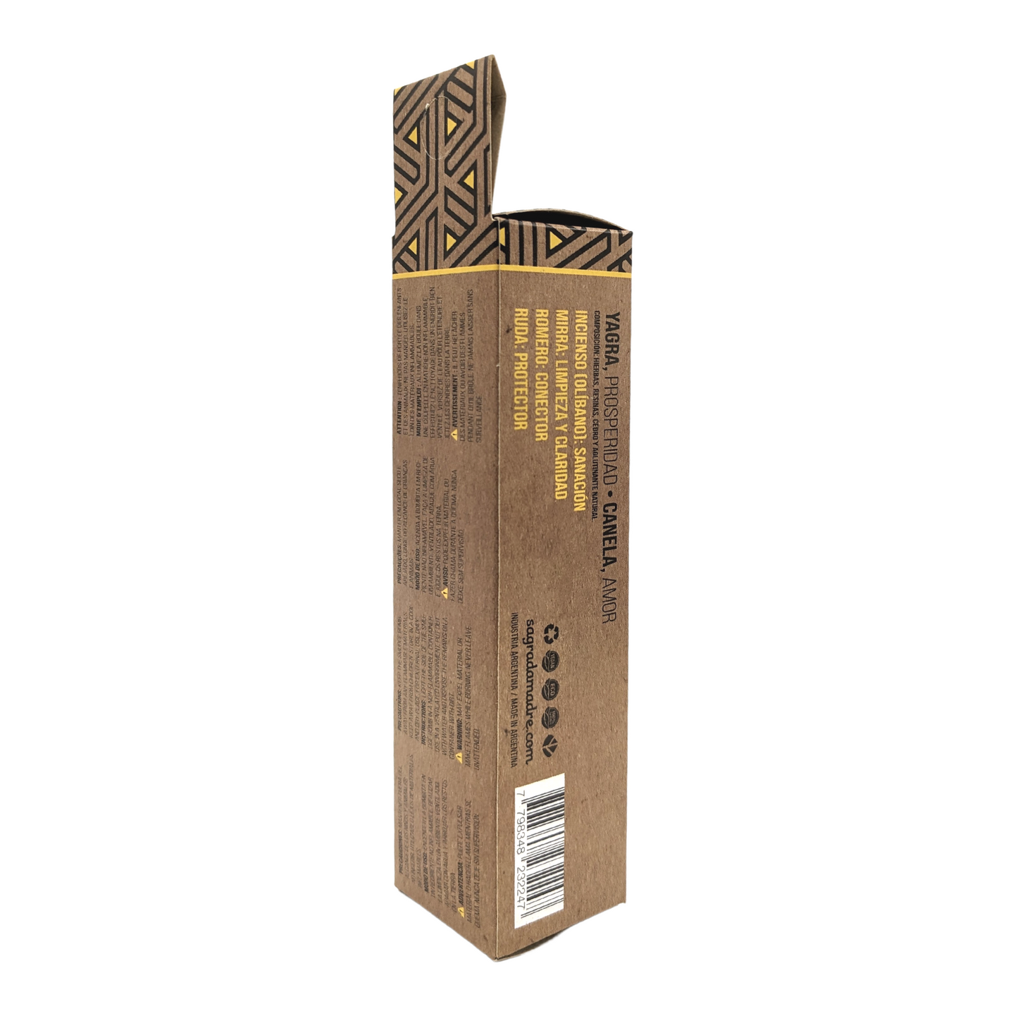 Boîte de 4 ampoules d'encens Attire l'argent