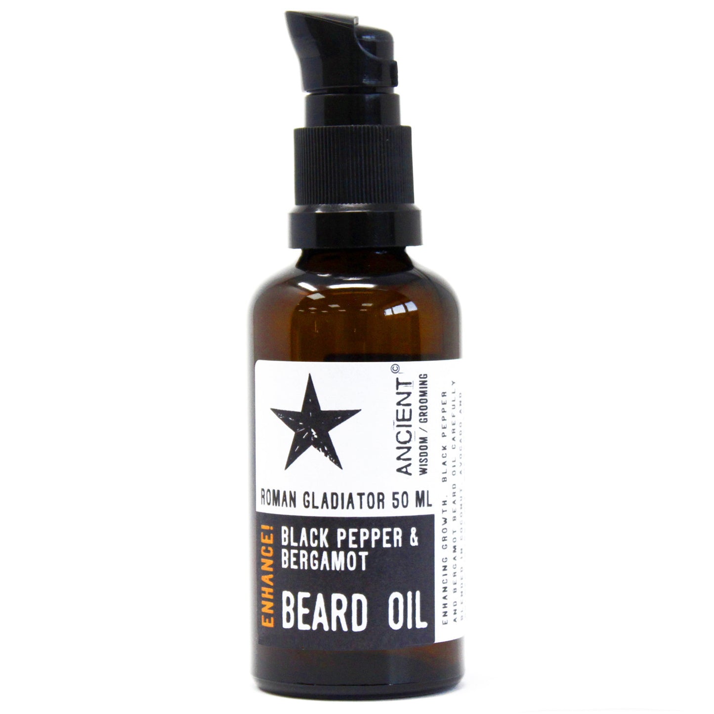 Huile à barbe 50 ml - Roman Gladiator - Amélioration !
