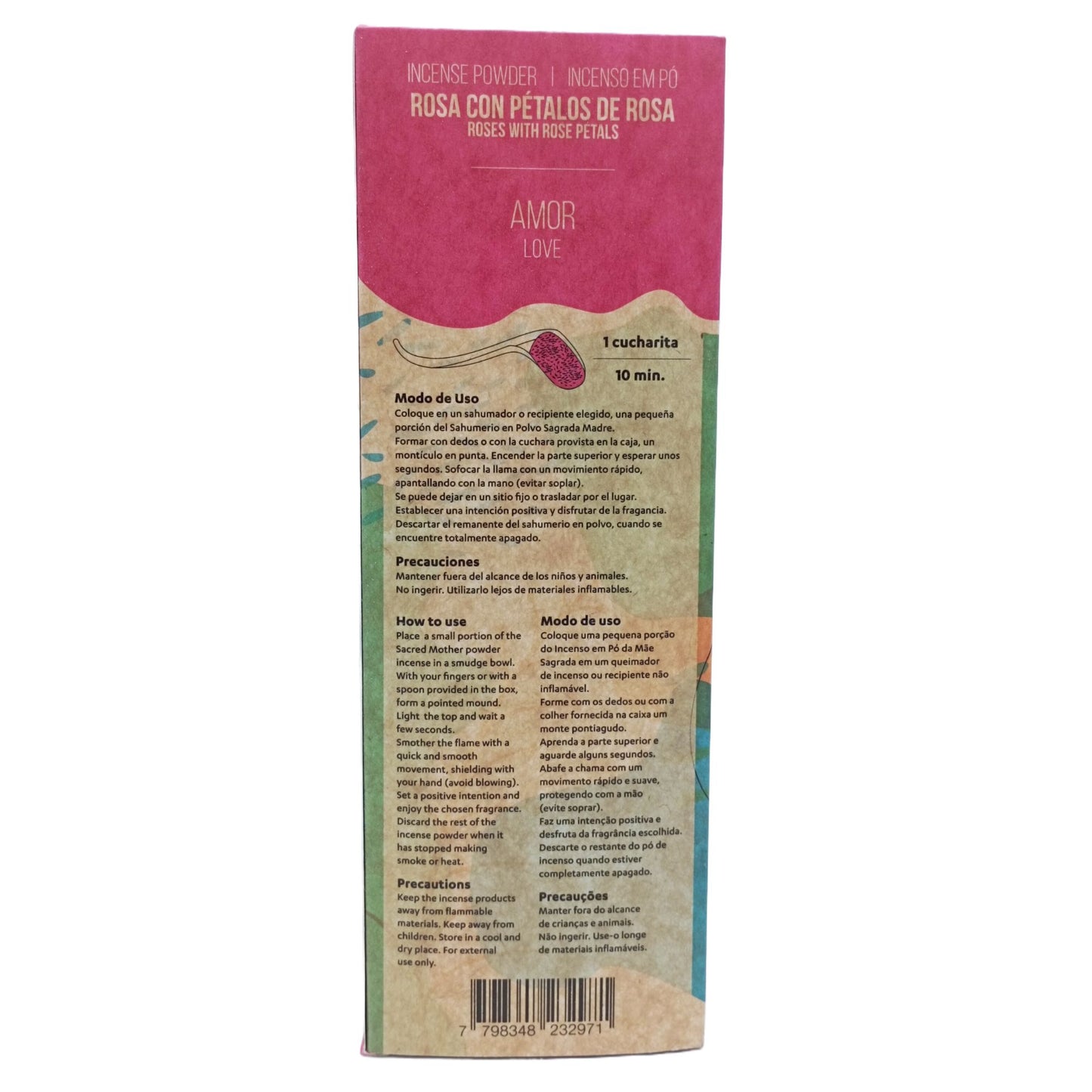 Encens à la poudre de rose
