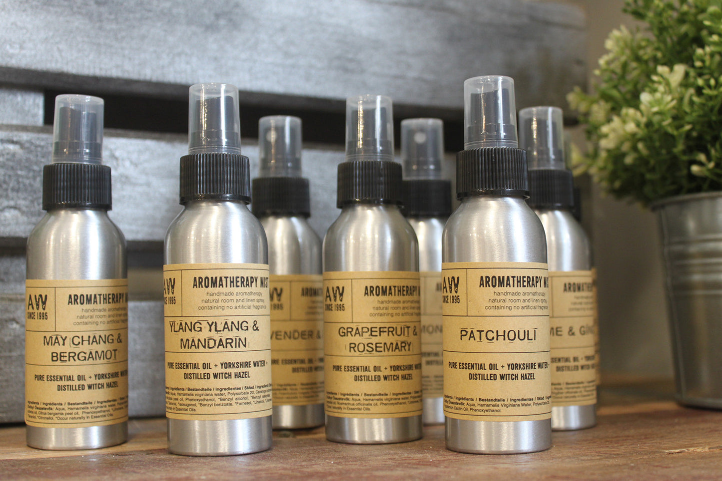 Brume d'huiles essentielles - Thym et menthe - 100 ml
