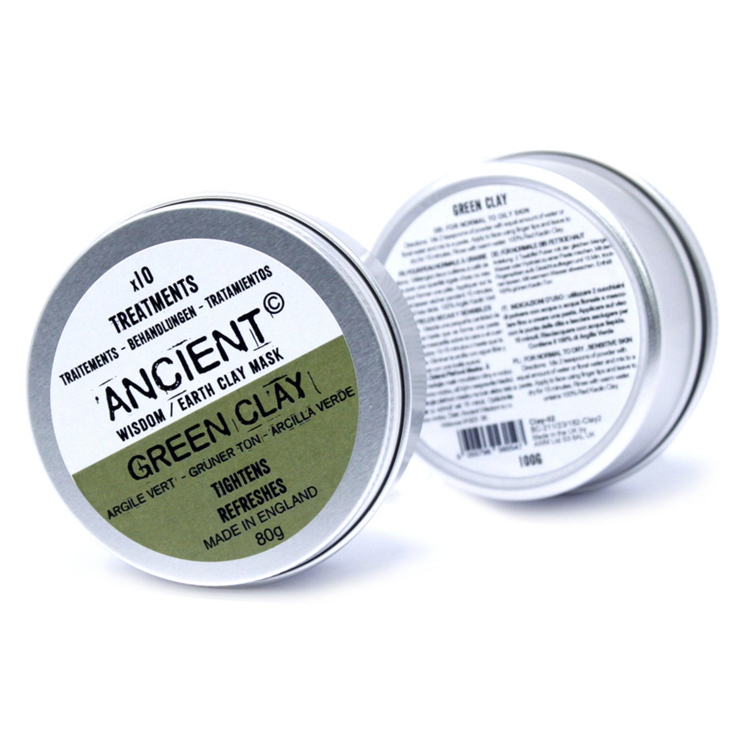 Masque à l'argile verte 80g