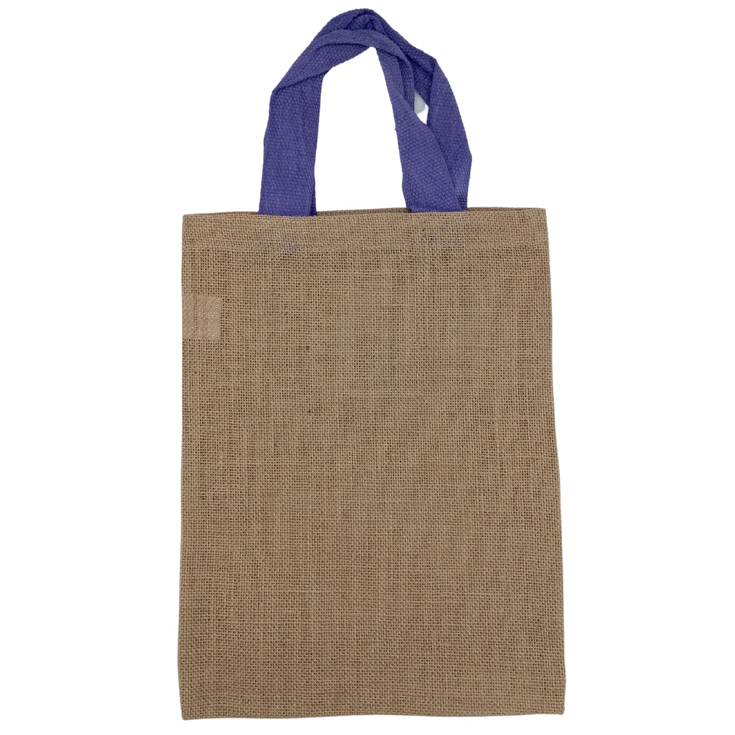 Sac en jute - 5 anses colorées