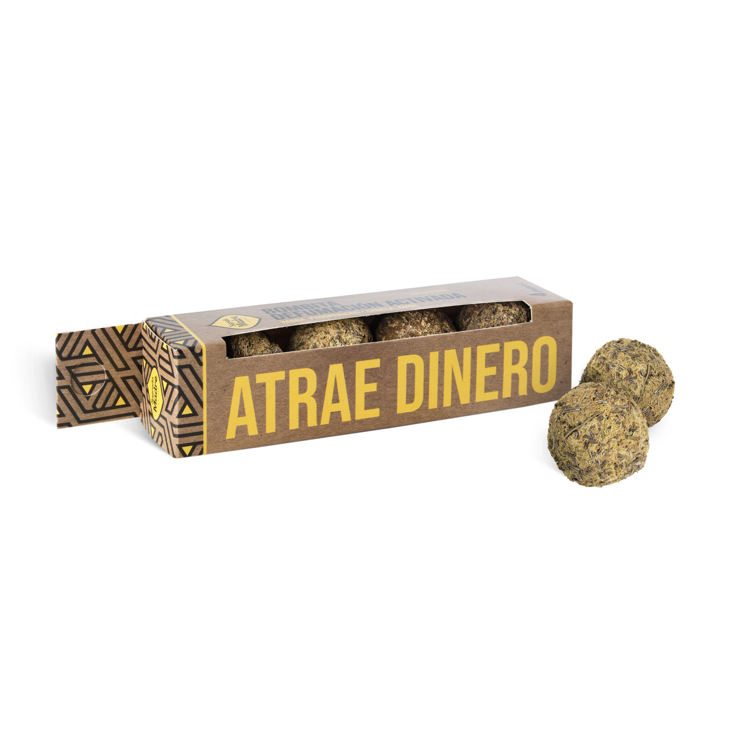 Boîte de 4 ampoules d'encens Attire l'argent