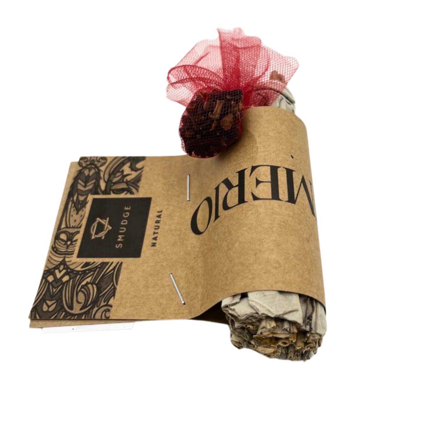 Bouquet d'herbes - Sauge blanche et clou de girofle 10 cm