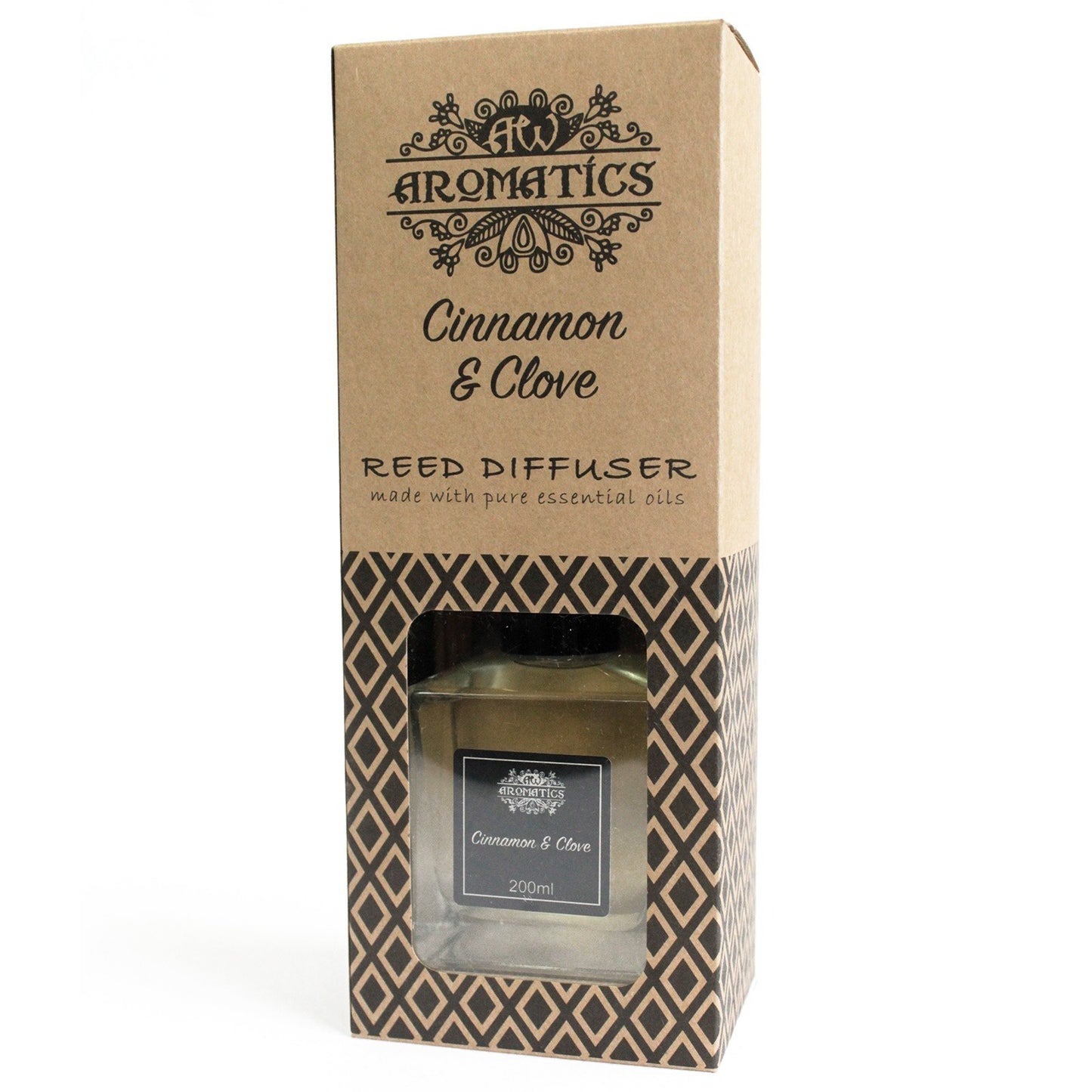 Diffuseur de roseaux aux huiles essentielles - Cannelle et clou de girofle
