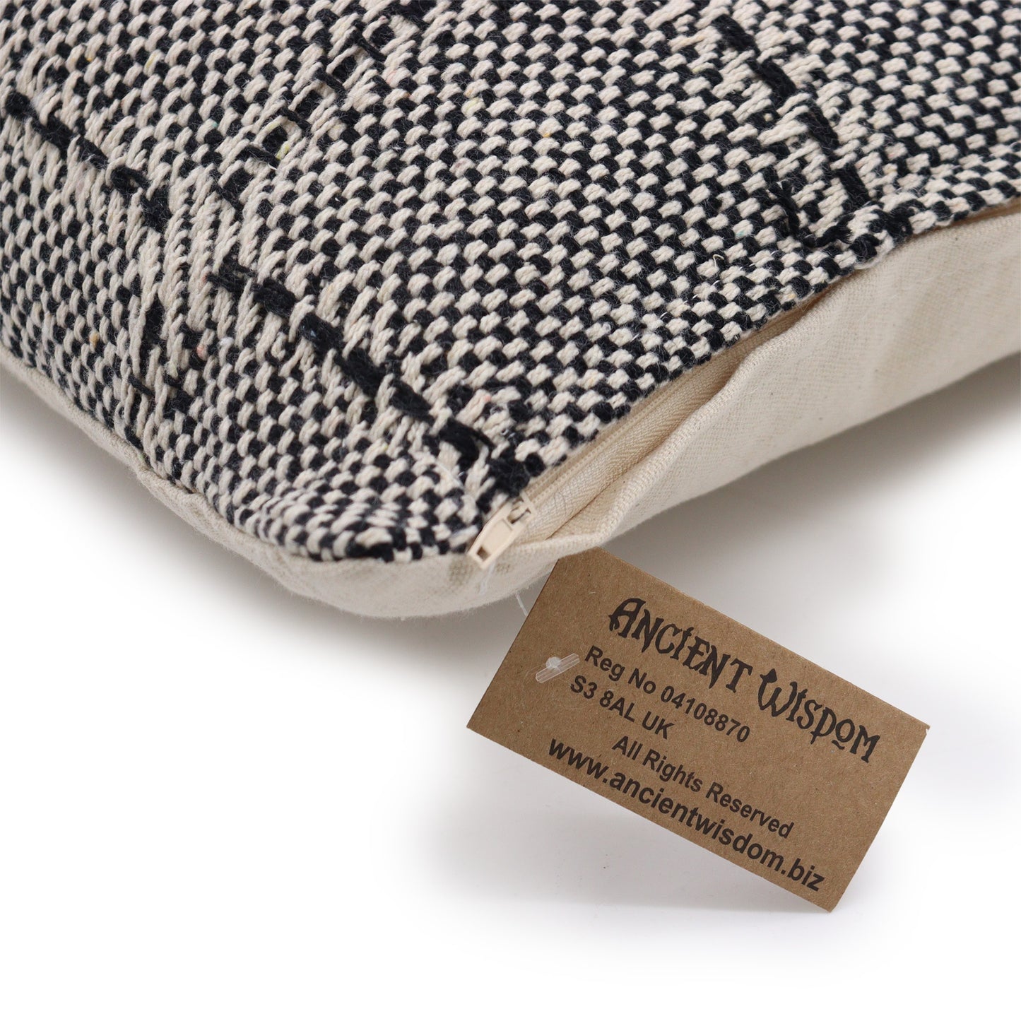 Housse de coussin classique - Carreaux gris - 40x40cm