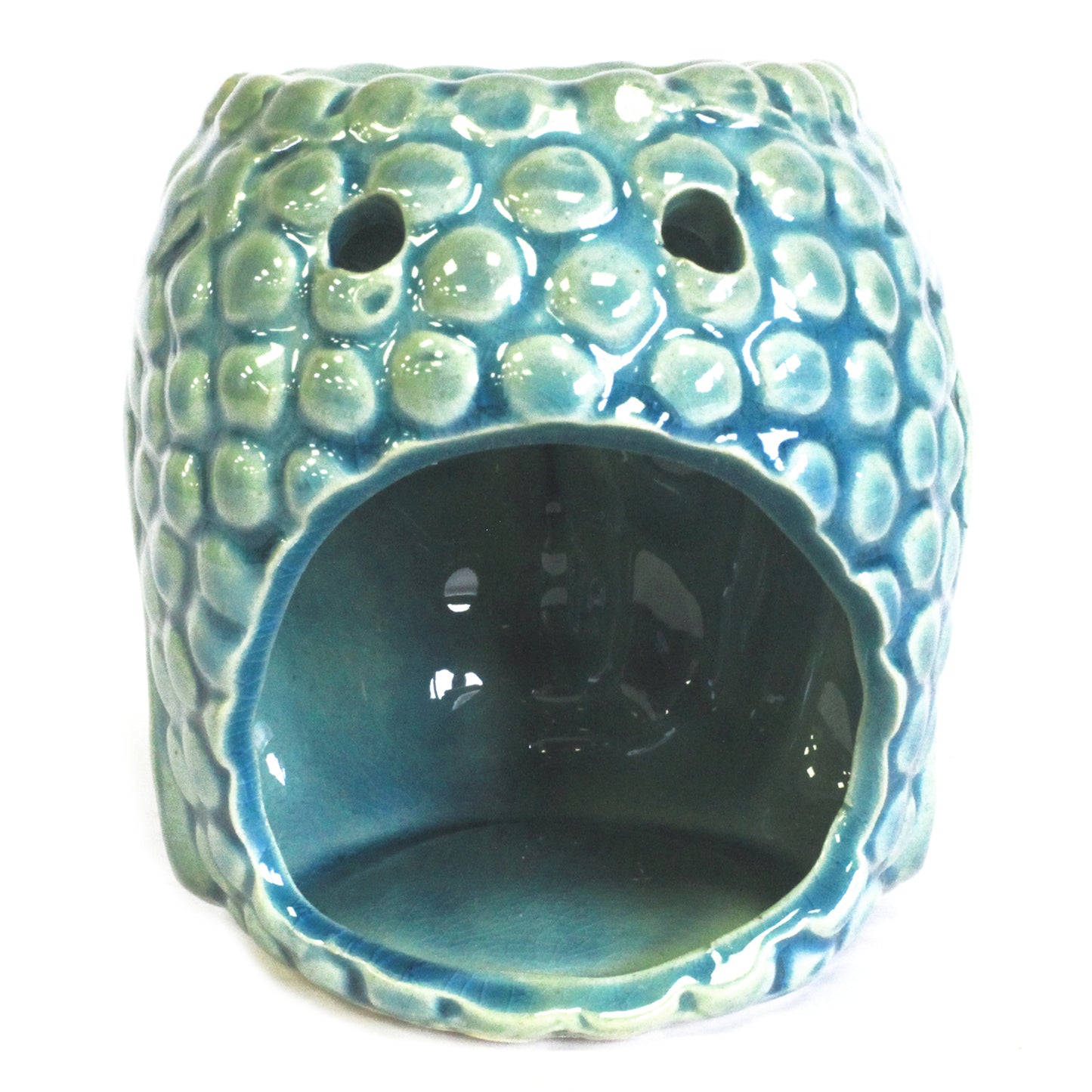 Brûleur à huile Bouddha - Bleu
