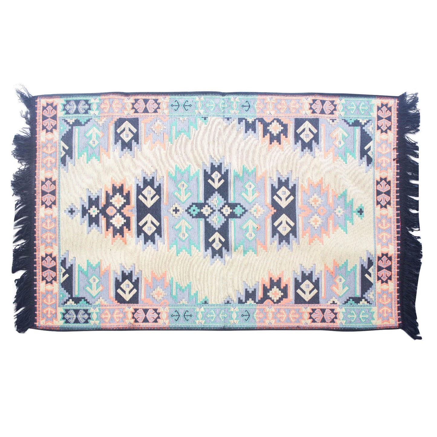 Tapis Kilim 125x80 cm - Anthracite