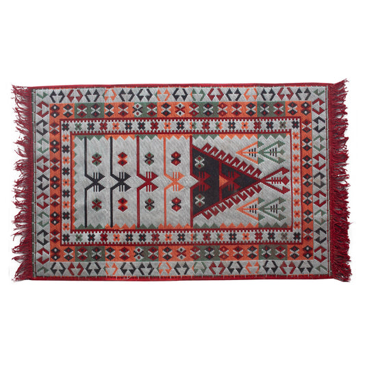 Tapis Kilim 125x80 cm - Rouge