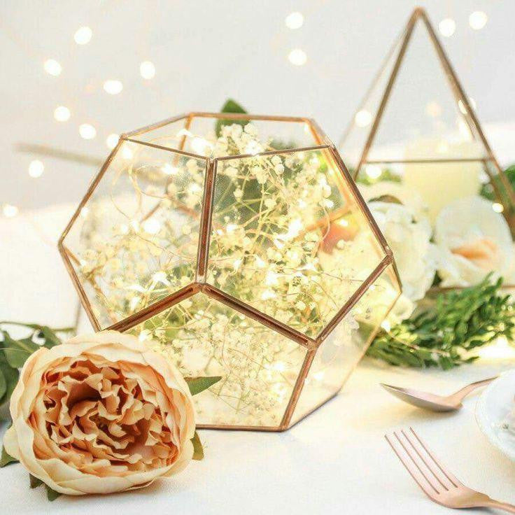 Terrarium en verre - Grand Diamant